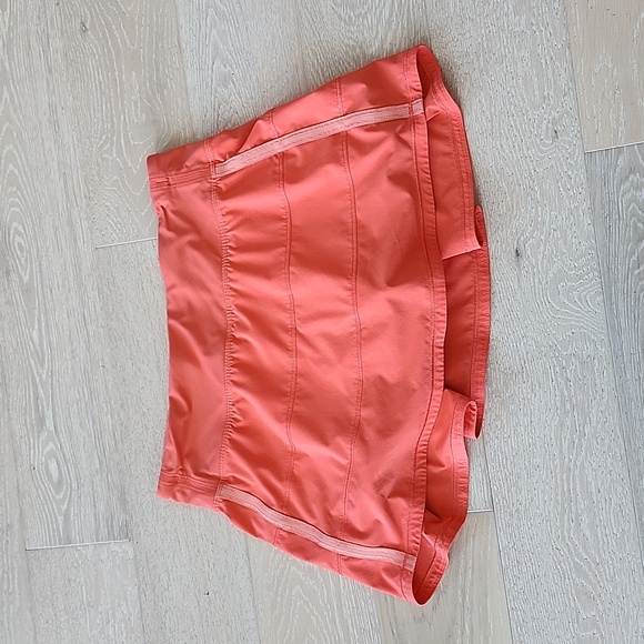Peach Lululemon Pace Skirt - Picture 3 of 6